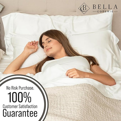 Bella Coterie Luxury Bamboo Viscose Twin XL Size Sheet Set | 100% Organically - Image 5