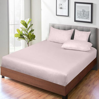 ROYALE LINENS 300 Thread Count 100% Long Staple Combed Cotton Fitted Sheet Twin - Image 8