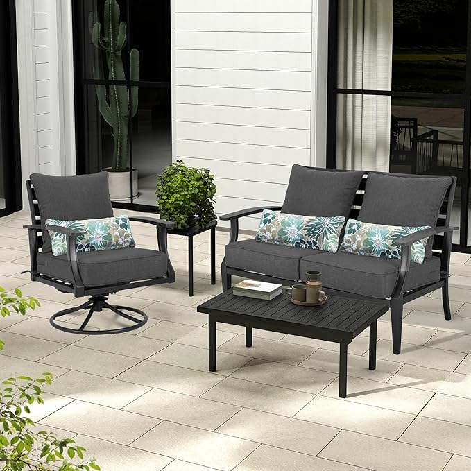 Aoodor Outdoor Chair Cushion, 23 x 26 Inch Water-Resistant, Fade-Resistant - Image 8
