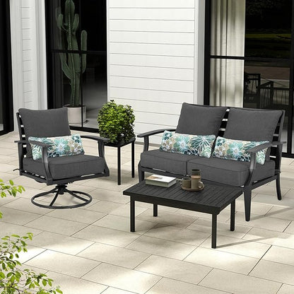 Aoodor Outdoor Chair Cushion, 22 x 24 Inch Water-Resistant, Fade-Resistant - Image 8