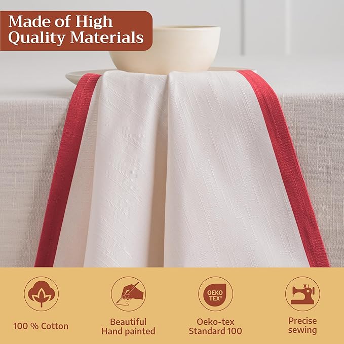 Maison d' Hermine Cloth Napkins Set of 4 100% Cotton - Image 3