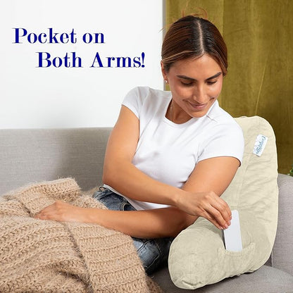 ComfortSpa Reading Pillow for Kids Teens Adult, Back Rest Pillow - Image 5