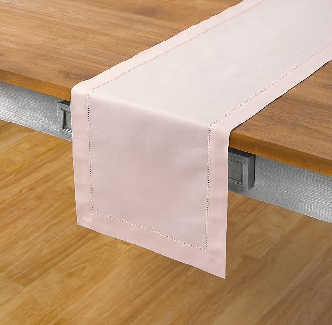 Solino Home Pink Table Runner 108 Inches Long - Image 2