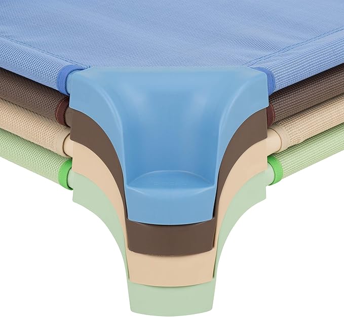 Sprogs Heavy-Duty Stackable Standard Size 52"L Daycare Cots - Image 2