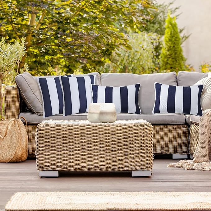 JMGBird Outdoor Lumbar Pillows, Waterproof Throw Pillows - Image 6