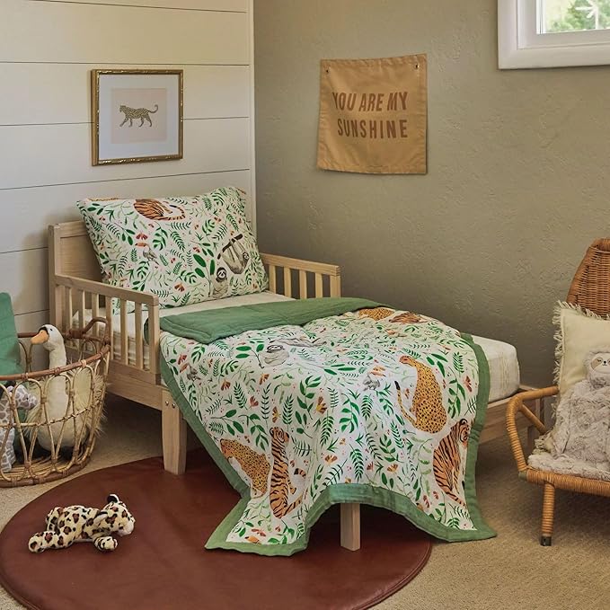 Little Unicorn Toddler Bedding 3-Piece Set | Super Soft & Breathable Muslin - Image 7
