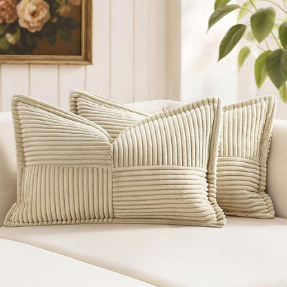 MIULEE Decorative Lumbar Throw Pillow Covers by MIULEE