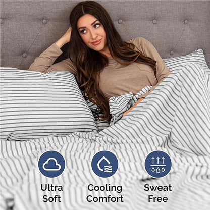 King Size 4 Piece Sheet Set - Image 4