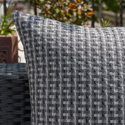 Kevin Textile Outdoor Waterproof Throw Pillow Covers Pack of 2 Farmhouse - Image 4