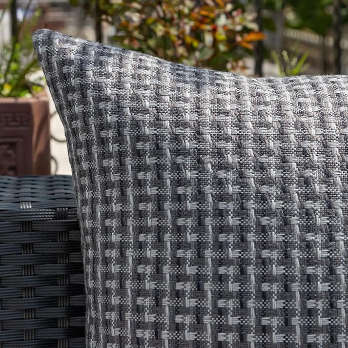 Kevin Textile Outdoor Waterproof Throw Pillow Covers Pack of 2 Farmhouse - Image 4