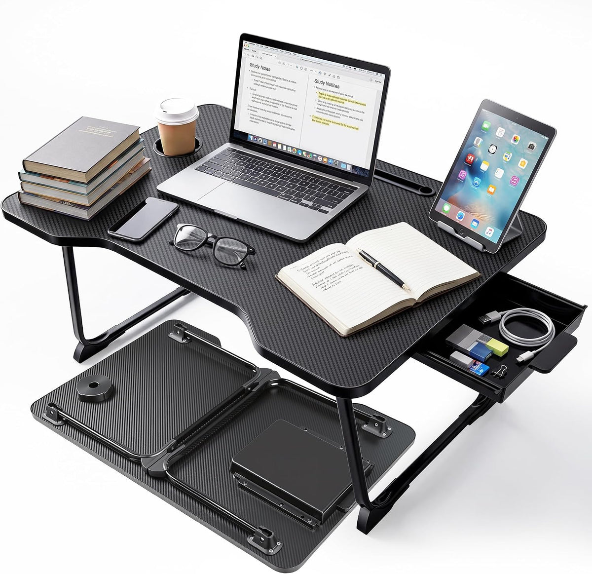 xx-large foldable lap desk for adults,27.5 inch bed, main product view