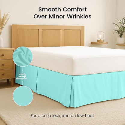 Utopia Bedding Queen Bed Skirt - Image 6