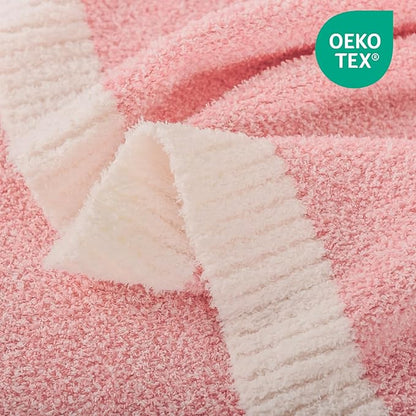 NEXHOME PRO Soft Blankets Pink, Cozy Throw Blanket - Image 5