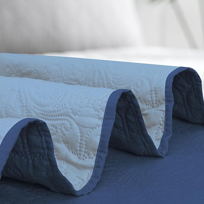 Easy-Going King Size Reversible Quilt Set - Image 6