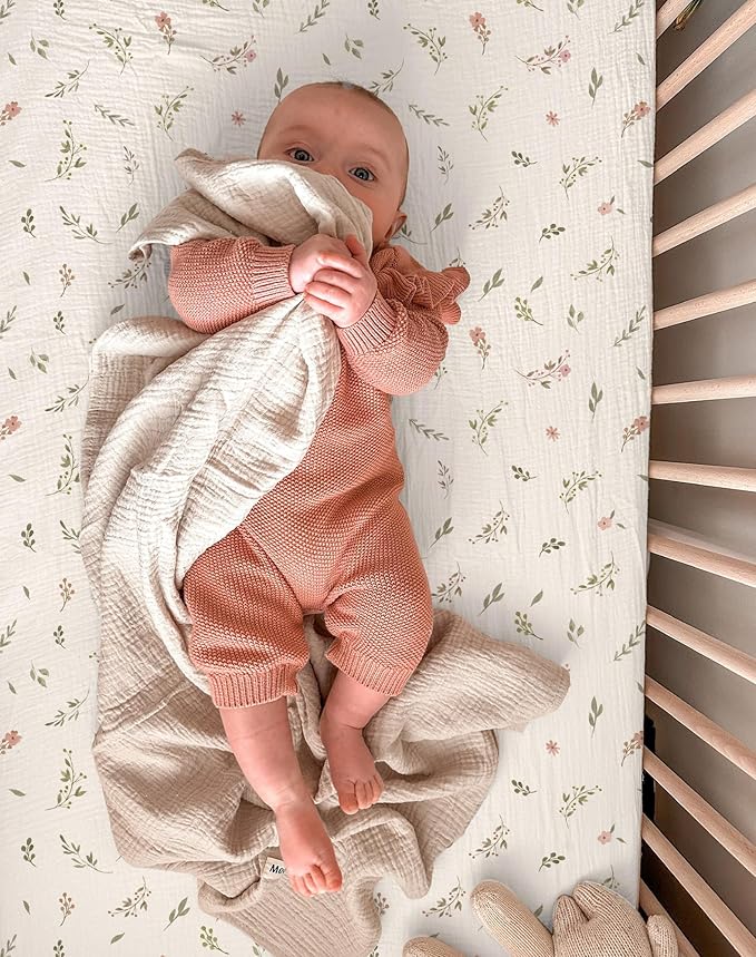 Bassinet Sheet for Baby Boy Girl 2 Pack, Fitted Sheets for Rectangle, Hourglass - Image 6
