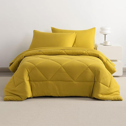 NTBAY Twin Comforter Set with Sheets, 5 Pieces Soft and Breathable Twin Bedding - Image 5