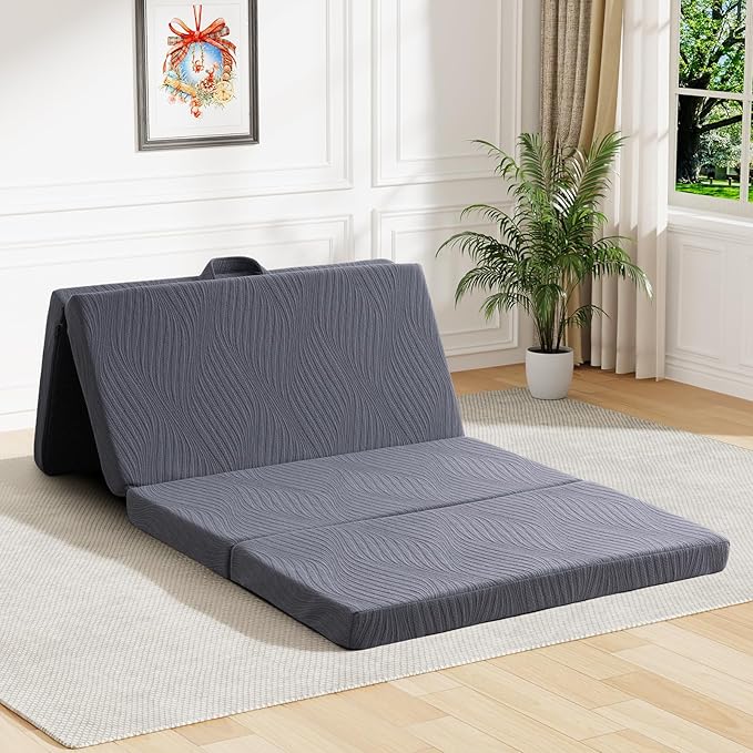Foldable Memory Foam Mattress by GEMBED