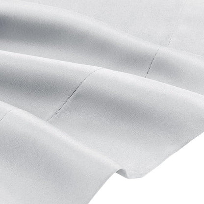 TWOPAGES Grey White Pinch Pleated Room Darkening Curtain 96 Inches Long - Image 5