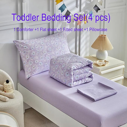 JHXHMX Floral Toddler Bedding Set - Image 7