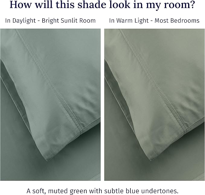 CALIFORNIA DESIGN DEN Luxuriously Soft Hotel Quality 600 Thread Count, 100% - Image 3