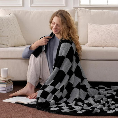 Joiedomi Throw Blanket for Couch, Cozy Cute Soft Throw Home Room Decor - Image 2