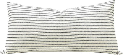 Slow Cow Rectangular Throw Pillow Cover Decorative Textured Lumbar Accent by SLOW+COW