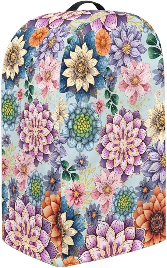 Boho Mandala Flower Blender Dust Cover - Image 4
