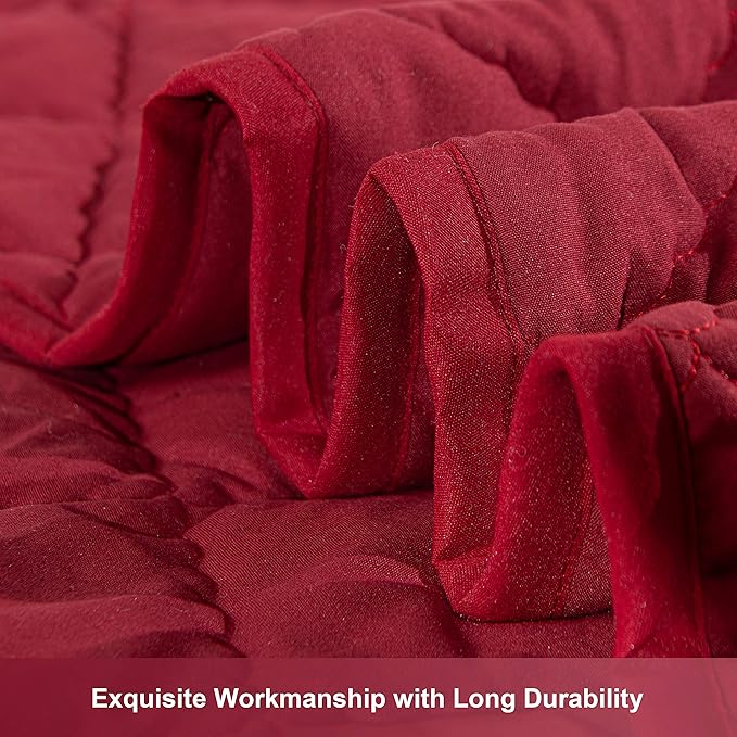 NTBAY Down Alternative Oversized Toddler Comforter, Super Soft and Warm Solid - Image 3