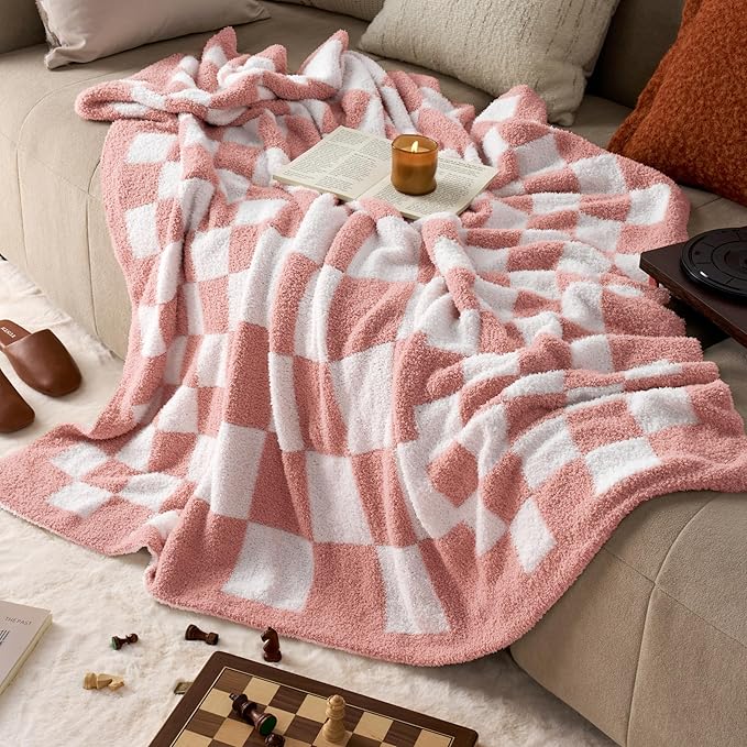 Joiedomi Throw Blanket for Couch, Cozy Cute Soft Throw Home Room Decor - Image 3