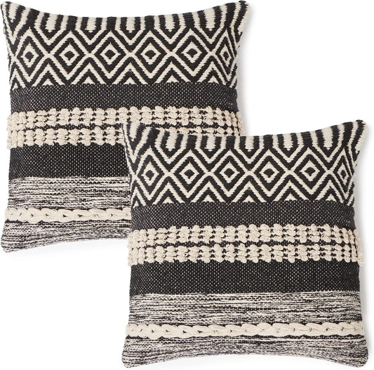 · redearth · textured handwoven throw pillow cases, main product view
