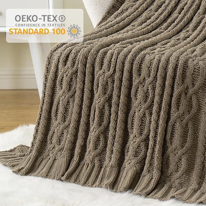 Battilo Camel Tan Throw Blanket - Image 5