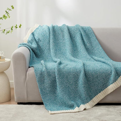 Snuggle Sac Teal Throw Blankets - Image 3