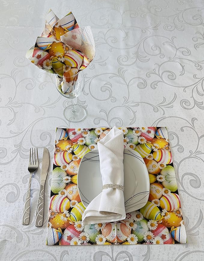 AM Decor Easter Luncheon Paper Napkins 20-Count Dinner Paper Napkins - Image 8