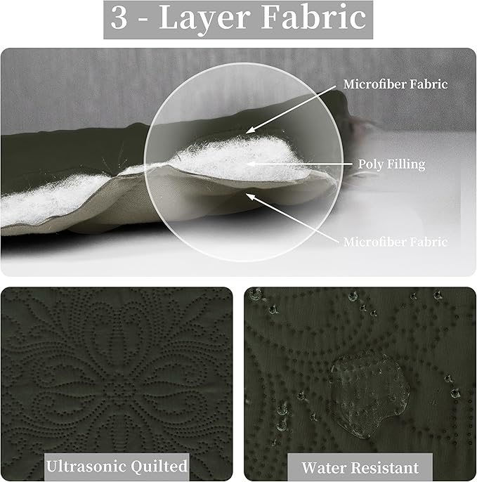 Easy-Going King Size Reversible Quilt Set - Image 5