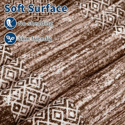 GarveeHome Extra Large Area Rug 10x13 Modern Geometric Rug - Image 4