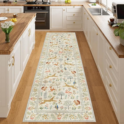 DUKINO 2x6 Rug for Hallway, Washable Kitchen Runner Rug - Image 3