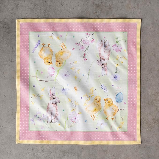 Maison d' Hermine Cloth Napkins Set of 4 100% Cotton Everyday Reusable Square - Image 8