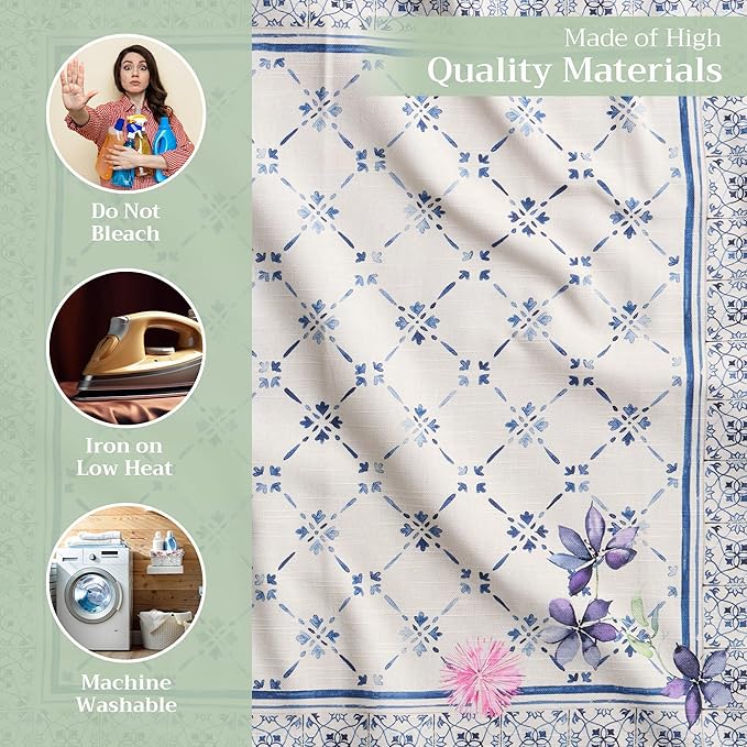 Maison d' Hermine Cloth Napkins Set of 4 100% Cotton Everyday Reusable Square - Image 3