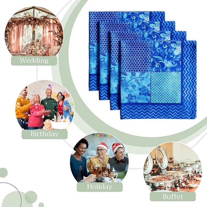 Maison d' Hermine Cloth Napkins Set of 4 100% Cotton Everyday Reusable Square - Image 6