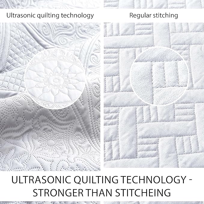IR Imperial Rooms 10 Pack Twin Quilt Bedding Set - Image 3