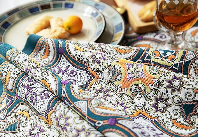13×72 Inch Table Runner, Retro-Luxury Tassels Series - Image 5