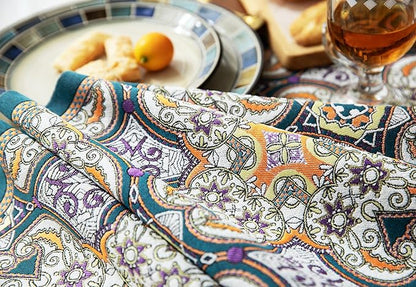 13×72 Inch Table Runner, Retro-Luxury Tassels Series - Image 5