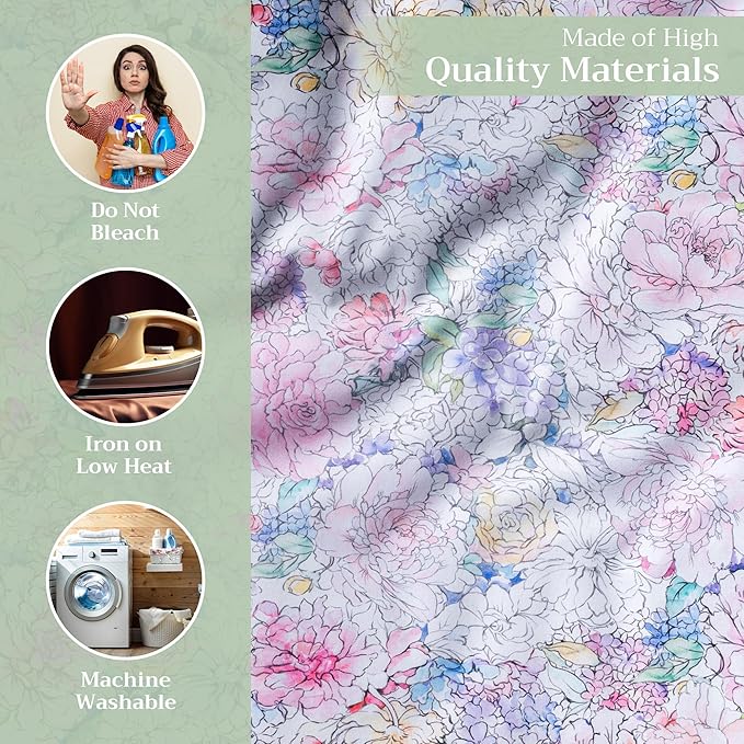 Maison d' Hermine Cloth Napkins Set of 4 100% Cotton Everyday Reusable Square - Image 3