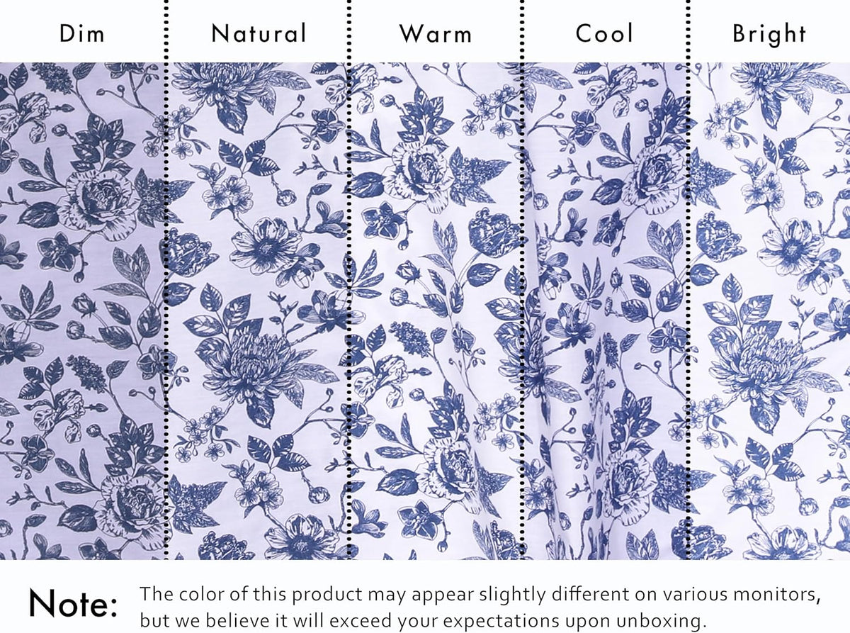 ruvanti 100% cotton twin sheets, percale weave twin showing dimensions