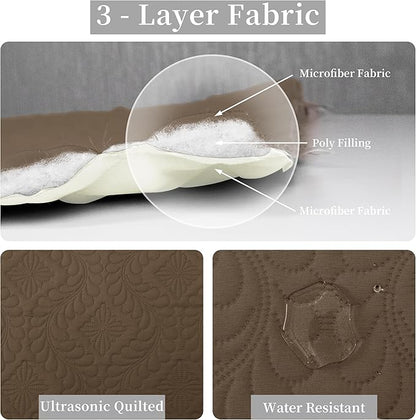 Easy-Going Full/Queen Size Reversible Quilt Set - Image 5