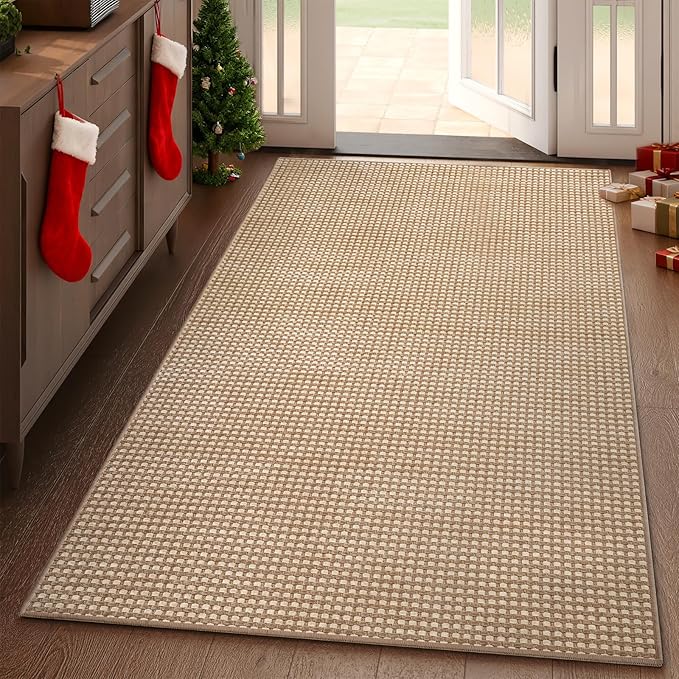 Boho 3x5 ft Washable Area Rug Entryway Runner by YDKGL