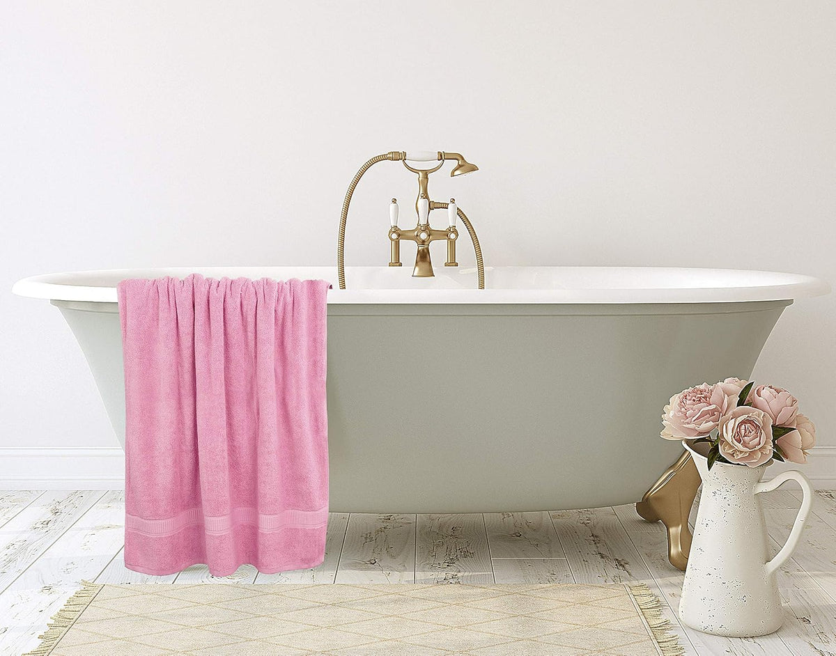 utopia towels jumbo bath sheets, 2 pack, 35x70, front angle view