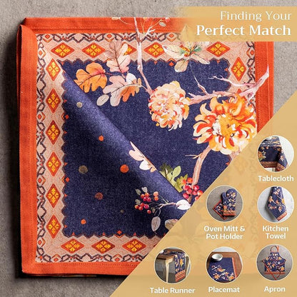 Maison d' Hermine Cloth Napkins Set of 4 100% Cotton - Image 5