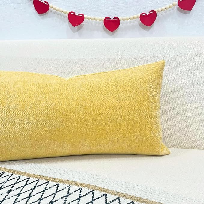 Slow Cow Cashmere Rectangular Pillow Cover Pillowcase Decorative Lumbar Throw - Image 6