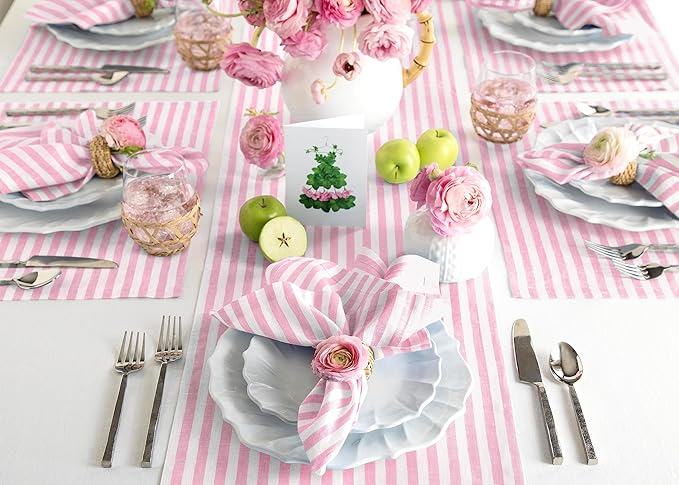 Solino Home Linen Table Runner 108 Inches Long - Image 9